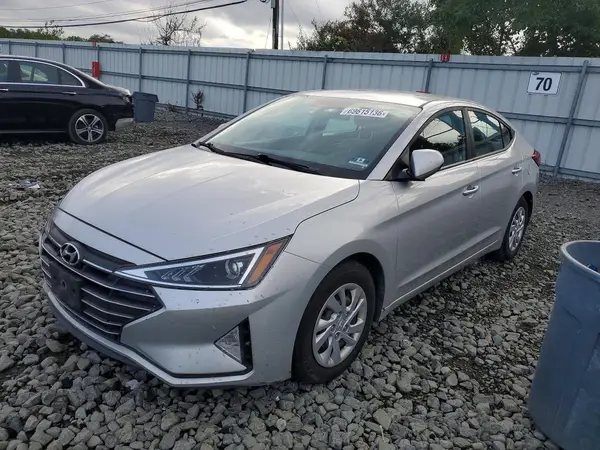 5NPD74LF1KH467745 — 2019 Hyundai Elantra, Подтопление (Water/Flood), фото до ремонта
