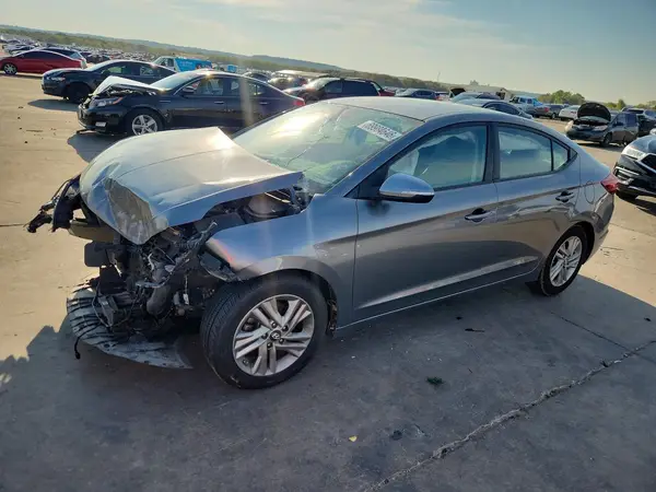 5NPD84LFXKH482452 — 2019 Hyundai Elantra, Передняя часть (Front End), фото до ремонта