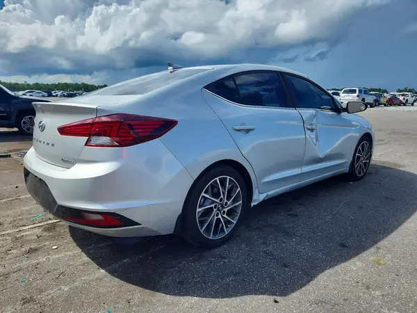 5NPD84LF9KH491420 — 2019 Hyundai Elantra, фото 3 с аукциона Copart, Передняя часть