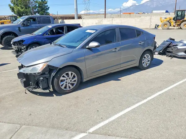 5NPD74LF7KH457494 — 2019 Hyundai Elantra, Передняя часть (Front End), фото до ремонта