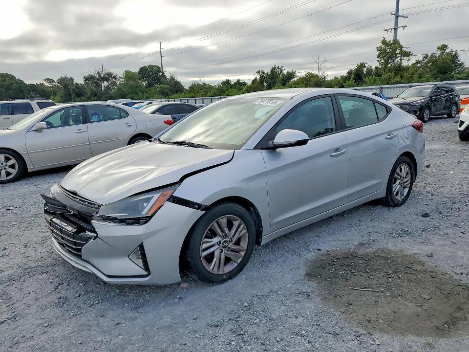 2019 HYUNDAI ELANTRA VIN KMHD84LFXKU837377 фото 1