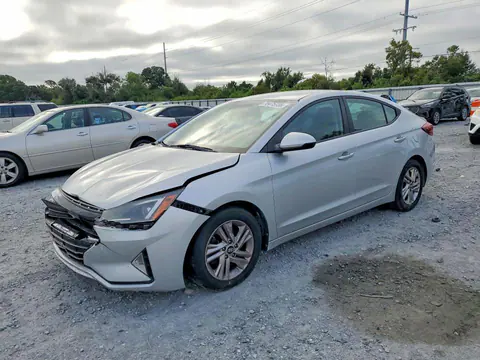 KMHD84LFXKU837377 — 2019 Hyundai Elantra, Передняя часть (Front End), фото до ремонта