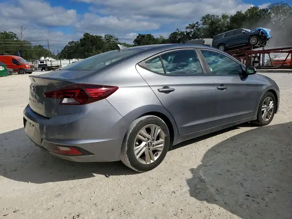 5NPD84LF9KH407385 — 2019 Hyundai Elantra, фото 3 с аукциона Copart, Боковая часть