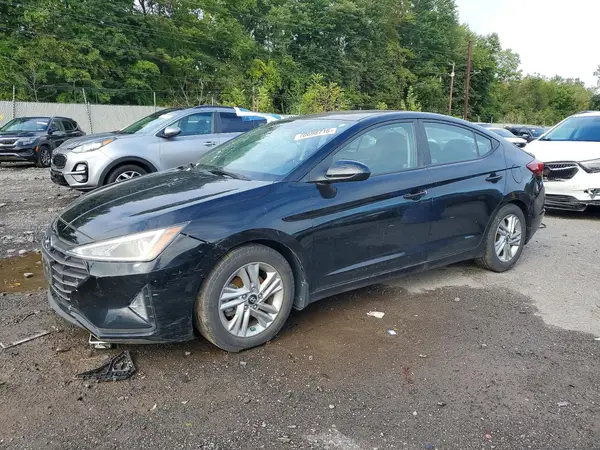 KMHD84LF1KU805420 — 2019 Hyundai Elantra, Вандализм (Vandalism), фото до ремонта