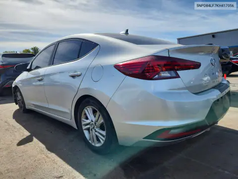 2019 Hyundai Elantra Sel VIN 5NPD84LF7KH417056 фото 2