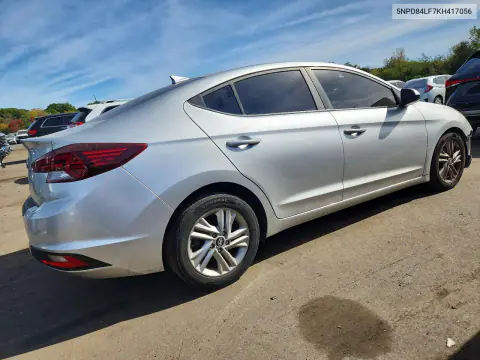2019 Hyundai Elantra Sel VIN 5NPD84LF7KH417056 фото 3