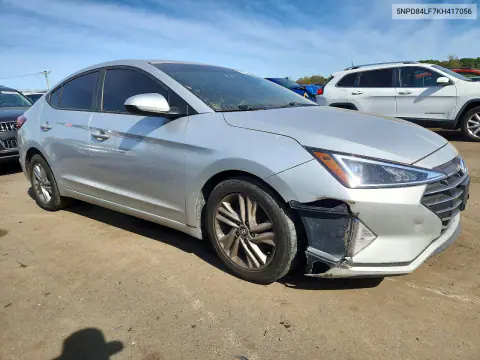 2019 Hyundai Elantra Sel VIN 5NPD84LF7KH417056 фото 4
