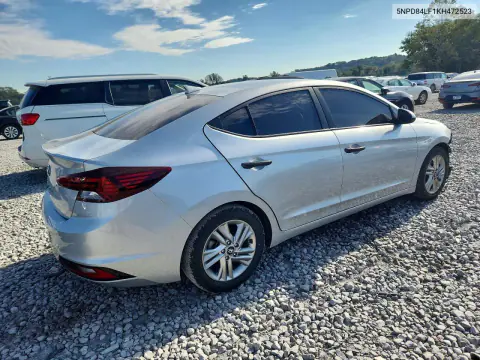 2019 Hyundai Elantra Sel VIN 5NPD84LF1KH472523 фото 3