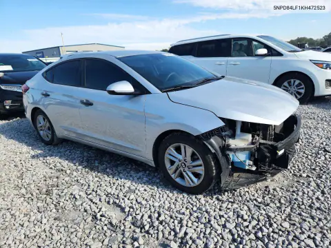 2019 Hyundai Elantra Sel VIN 5NPD84LF1KH472523 фото 4