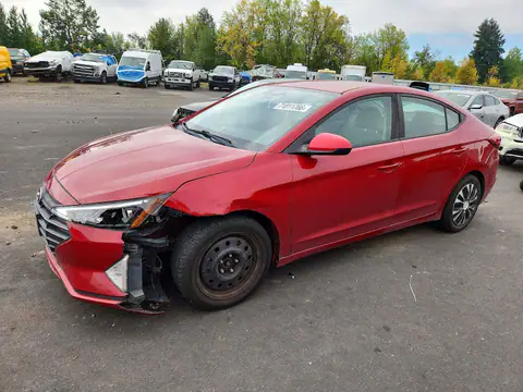 KMHD84LF8KU737097 — 2019 Hyundai Elantra, Передняя часть (Front End), фото до ремонта