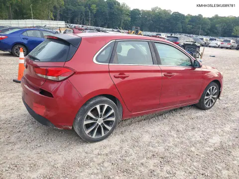 2019 Hyundai Elantra Gt Base VIN KMHH35LE5KU089781 фото 3