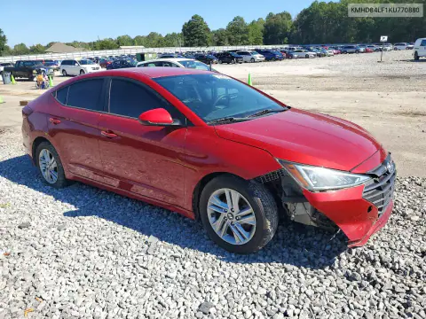 2019 Hyundai Elantra Sel VIN KMHD84LF1KU770880 фото 4
