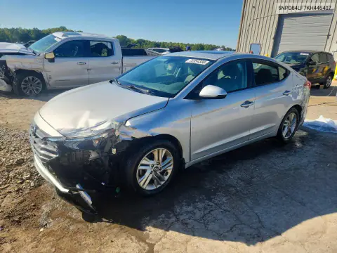 2019 Hyundai Elantra Value Edition VIN 5NPD84LF7KH445407 фото 1