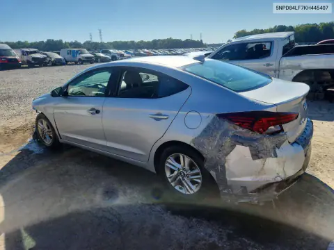 2019 Hyundai Elantra Value Edition VIN 5NPD84LF7KH445407 фото 2