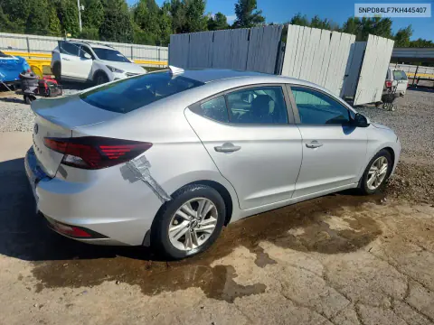 2019 Hyundai Elantra Value Edition VIN 5NPD84LF7KH445407 фото 3