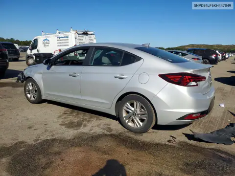 2019 Hyundai Elantra Value Edition VIN 5NPD84LF6KH447049 фото 2