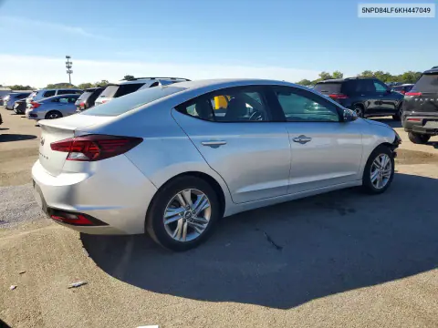 2019 Hyundai Elantra Value Edition VIN 5NPD84LF6KH447049 фото 3