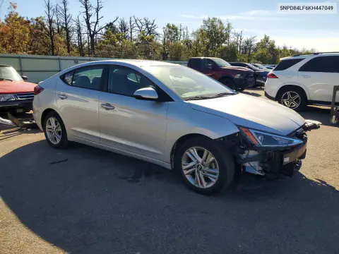 2019 Hyundai Elantra Value Edition VIN 5NPD84LF6KH447049 фото 4