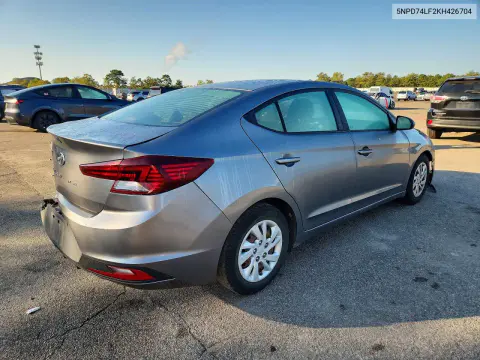 2019 Hyundai Elantra Gt Manual VIN 5NPD74LF2KH426704 фото 3
