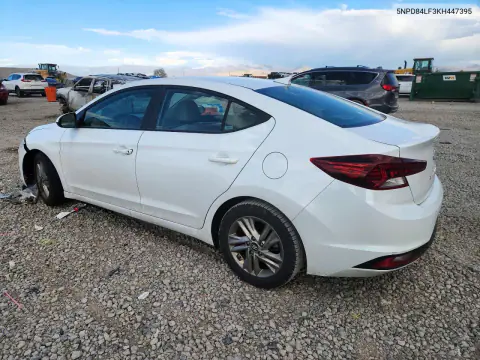 2019 Hyundai Elantra Sel VIN 5NPD84LF3KH447395 фото 2