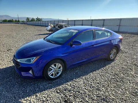 KMHD74LF6LU001828 — 2020 Hyundai Elantra, Задняя часть (Rear End), фото до ремонта