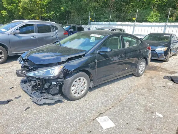 5NPD74LF4LH611032 — 2020 Hyundai Elantra, Передняя часть (Front End), фото до ремонта