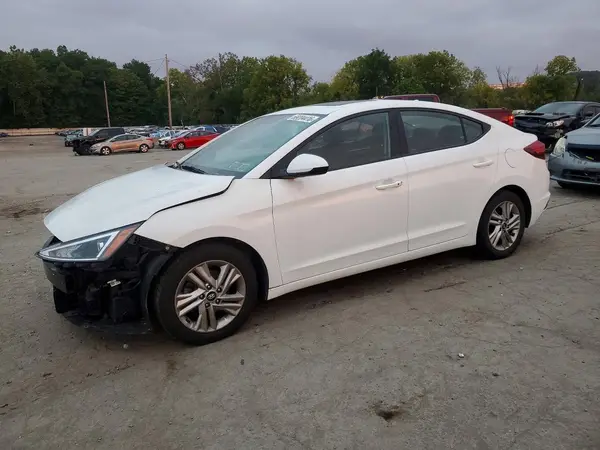 5NPD84LF4LH619225 — 2020 Hyundai Elantra, Передняя часть (Front End), фото до ремонта