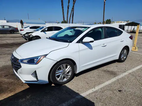 5NPD84LF8LH581045 — 2020 Hyundai Elantra, Передняя часть (Front End), фото до ремонта