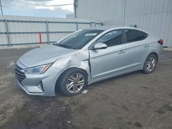 5NPD84LF8LH506930 — 2020 Hyundai Elantra, Передняя часть (Front End), фото до ремонта