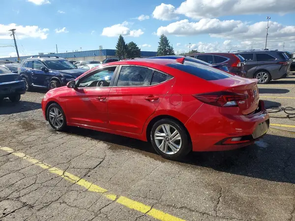 5NPD84LFXLH627006 — 2020 Hyundai Elantra, фото 2 с аукциона Copart, Задняя часть