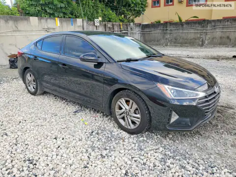 5NPD84LF9LH578476 — 2020 Hyundai Elantra, фото 4 с аукциона Copart, Подтопление
