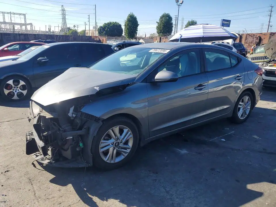 5NPD84LF1LH505411 Hyundai Elantra 2020 — повреждение Передняя часть, фото до ремонта