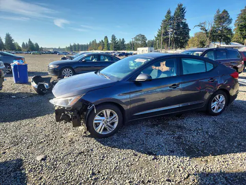5NPD84LF5LH590687 — 2020 Hyundai Elantra, Передняя часть (Front End), фото до ремонта
