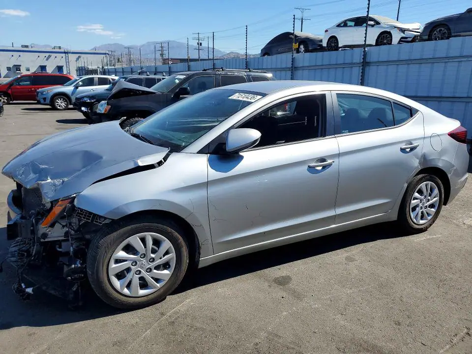5NPD74LF5LH604400 Hyundai Elantra 2020 — повреждение Передняя часть, фото до ремонта