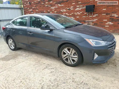 2020 Hyundai Elantra Sel VIN 5NPD84LF4LH552058 фото 4
