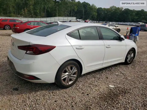 2020 Hyundai Elantra Sel VIN 5NPD84LF2LH557498 фото 3
