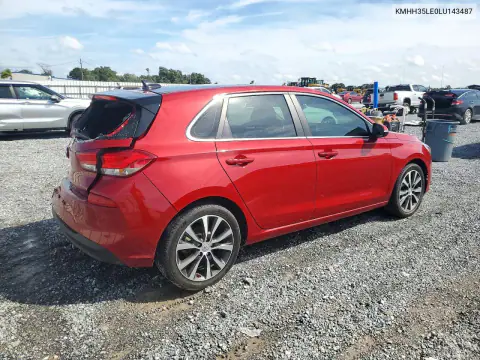 2020 Hyundai Elantra Gt Base VIN KMHH35LE0LU143487 фото 3