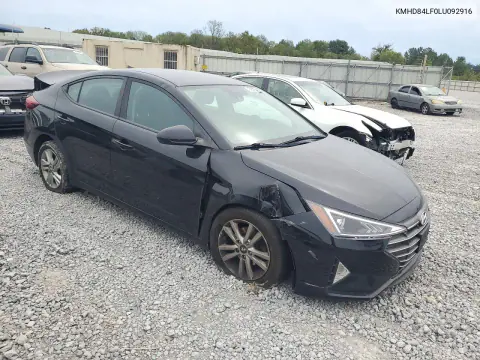 2020 Hyundai Elantra Sel VIN KMHD84LF0LU092916 фото 4