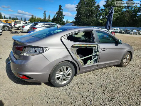 2020 Hyundai Elantra Value Edition VIN KMHD84LF6LU949109 фото 3
