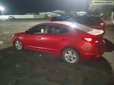 2020 Hyundai Elantra Sel VIN 5NPD84LF0LH508879 фото 2