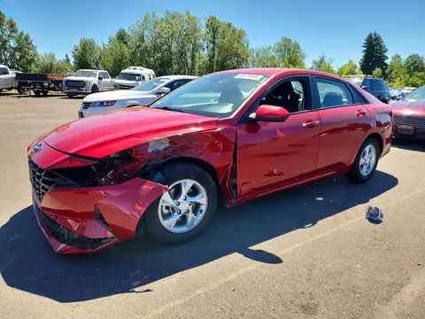 KMHLL4AG9MU124317 — 2021 Hyundai Elantra, Передняя часть (Front End), фото до ремонта