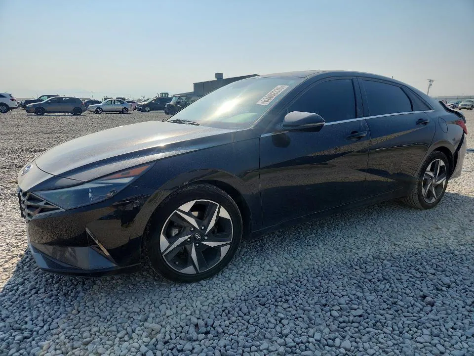 2021 HYUNDAI ELANTRA VIN 5NPLN4AG1MH017027 фото 1