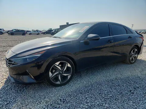 5NPLN4AG1MH017027 — 2021 Hyundai Elantra, Задняя часть (Rear End), фото до ремонта