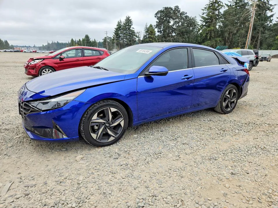 2021 Hyundai Elantra VIN 5NPLP4AG9MH019179 фото 1