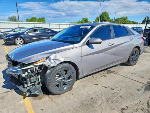 KMHLS4AG3MU190395 — 2021 Hyundai Elantra, Передняя часть (Front End), фото до ремонта