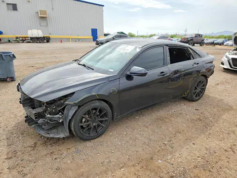 5NPLL4AG3MH013776 — 2021 Hyundai Elantra, Передняя часть (Front End), фото до ремонта