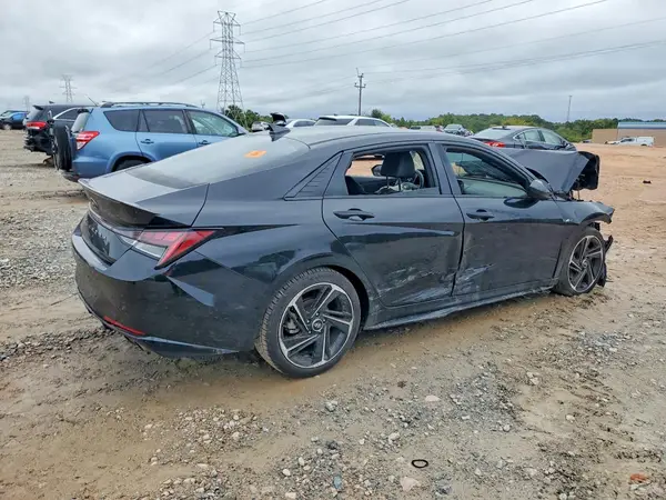 KMHLR4AF7MU117386 — 2021 Hyundai Elantra, фото 3 с аукциона Copart, Передняя часть