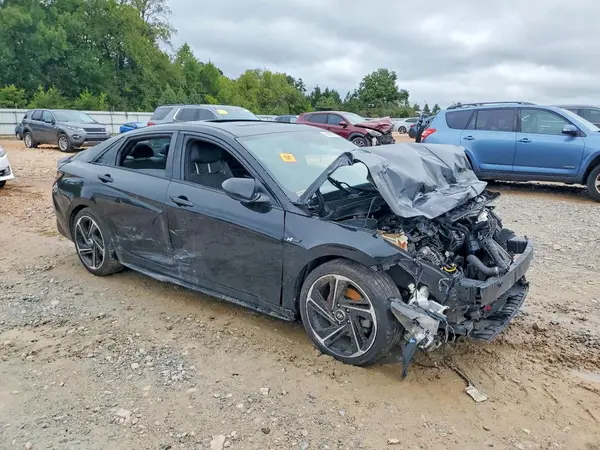 KMHLR4AF7MU117386 — 2021 Hyundai Elantra, фото 4 с аукциона Copart, Передняя часть