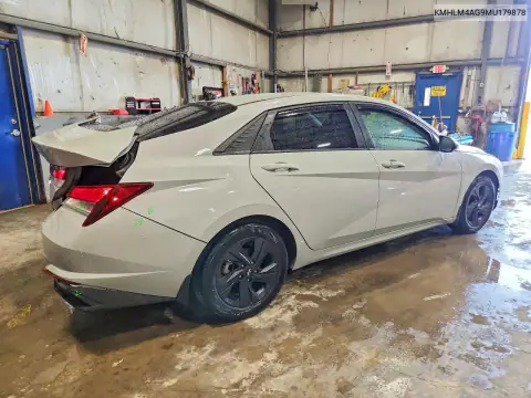 KMHLM4AG9MU179878 — 2021 Hyundai Elantra, фото 3 с аукциона Copart, Задняя часть