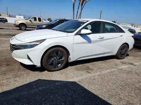 5NPLM4AG3MH001575 — 2021 Hyundai Elantra, Передняя часть (Front End), фото до ремонта